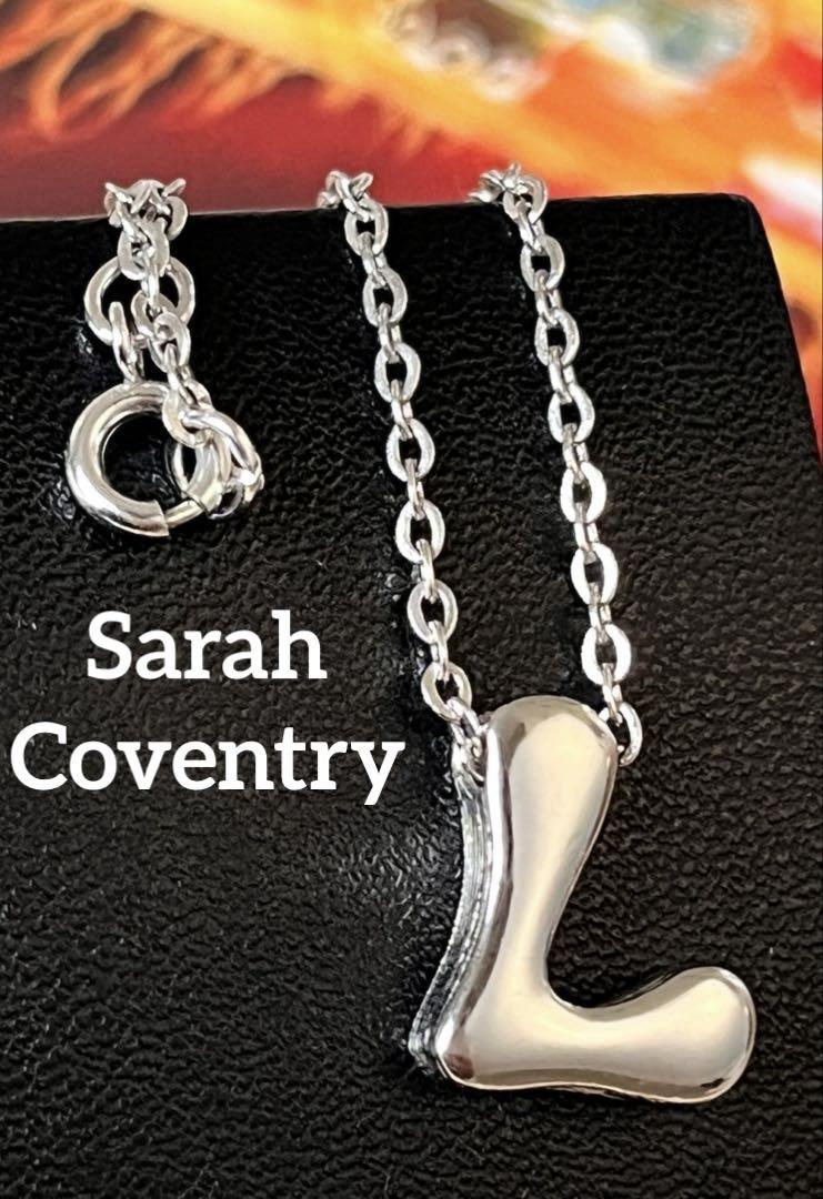 Sarah Coventryイニシャルシリーズ ヴィンテージ ネックレスB62