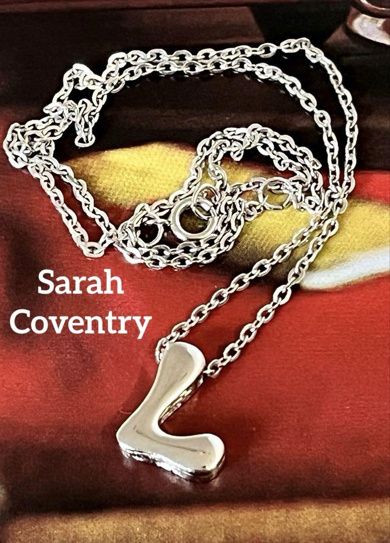 Sarah Coventryイニシャルシリーズ ヴィンテージ ネックレスB62