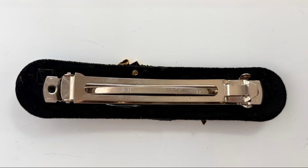 France製　馬　ヴィンテージヘアバレッタ 未使用品　L34