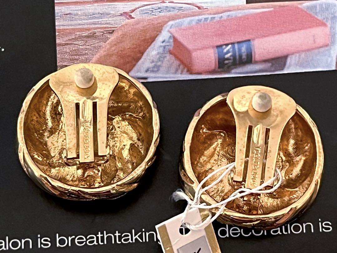 超希少！VOGUE BIJOUX タグ付ヴィンテージ イヤリング8368