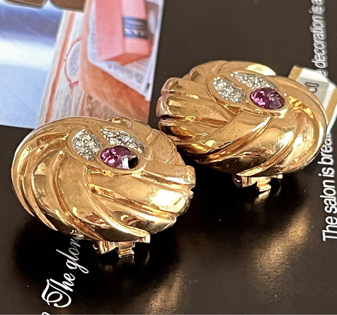 超希少！VOGUE BIJOUX タグ付ヴィンテージ イヤリング8368