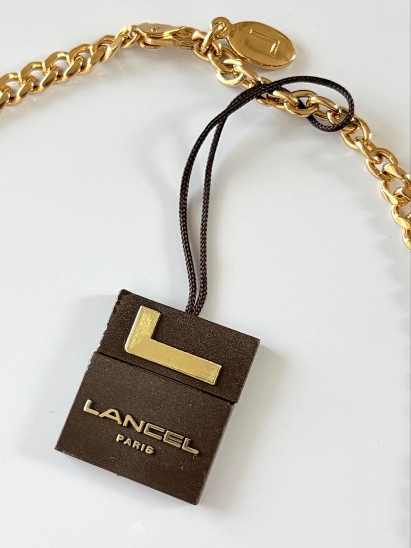 LANCEL 大ぶり ヴィンテージネックレスタグ付 デッドストックF132