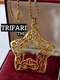 TRIFARI TM スター ペンダントヴィンテージネックレス L4