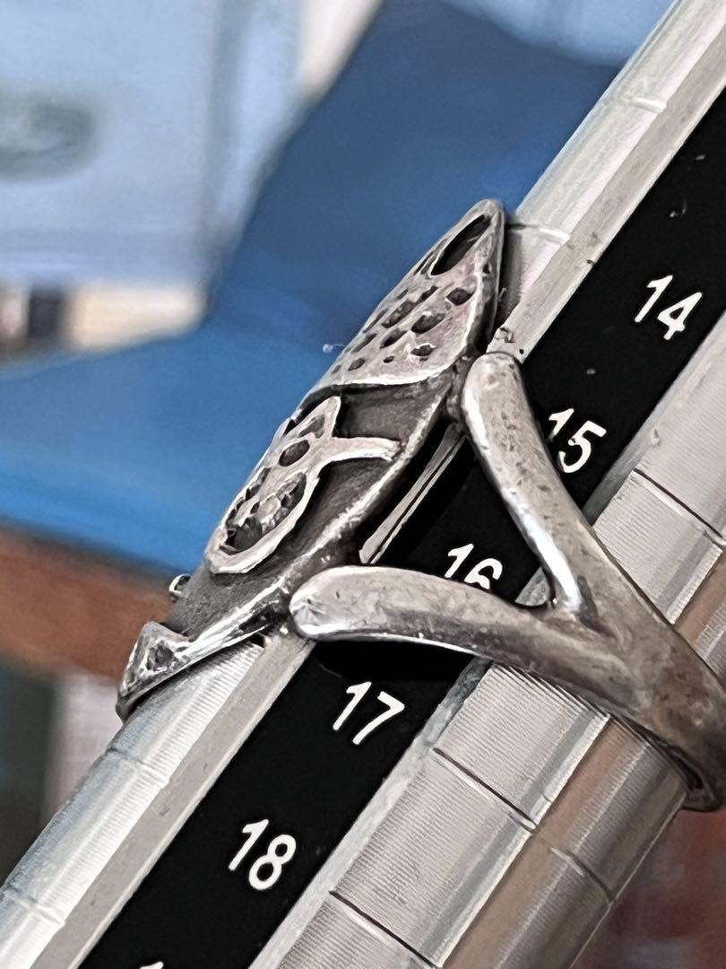 超希少！いづみけん silver製リング 16号 B33