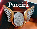 Puccini 大ぶりヴィンテージブローチF64