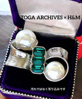 TOGA ARCHIVES × H&M モードデザインブローチ F36