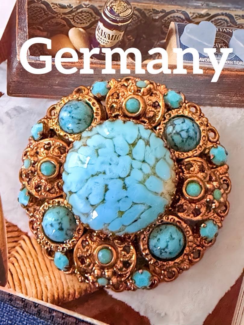Germany ヴィンテージブローチF201