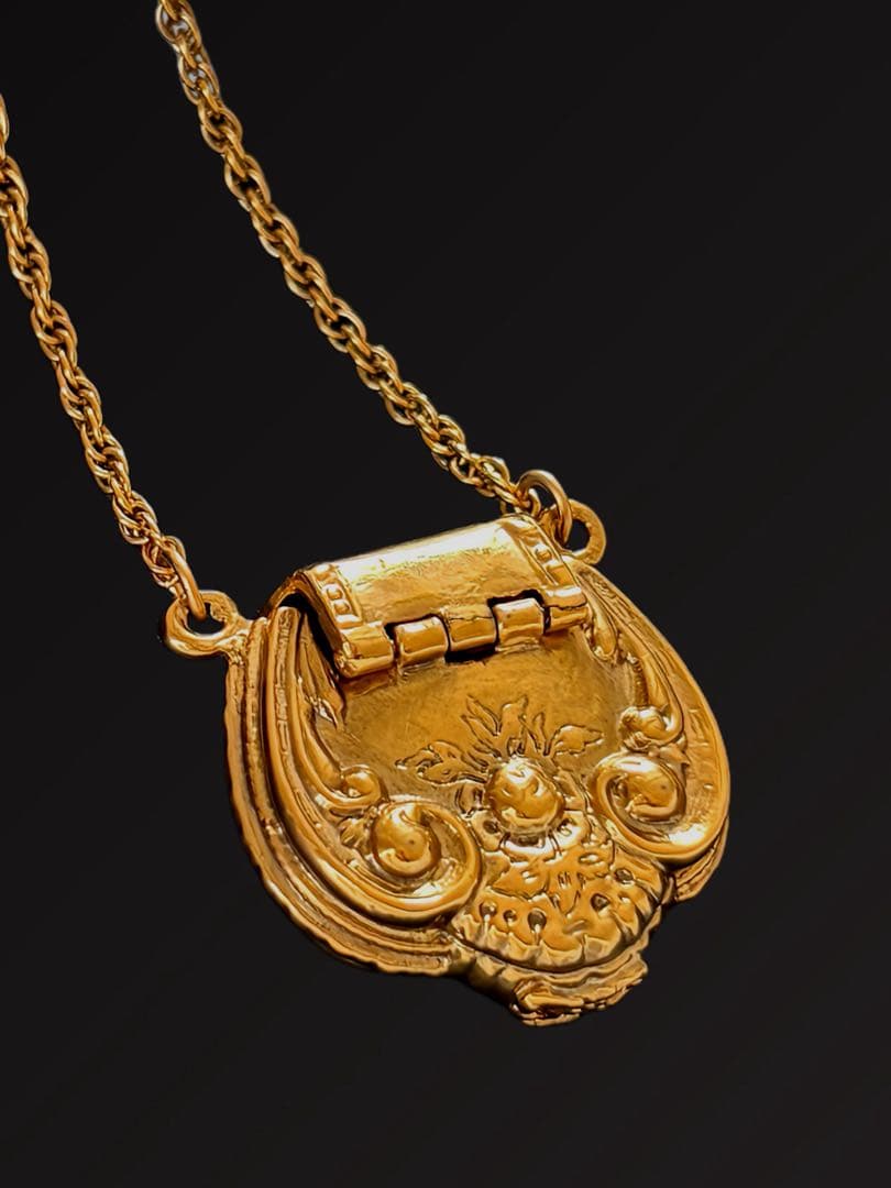 1928 Jewelry バッグモチーフヴィンテージネックレス ダグ付R21