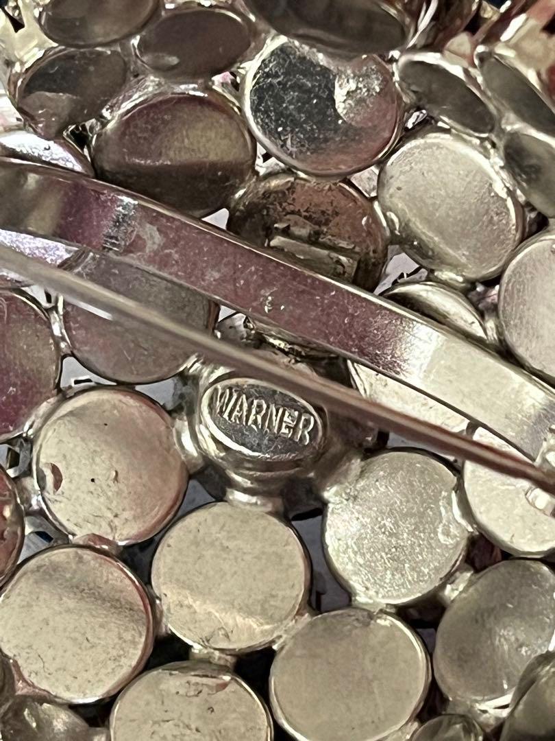 超希少！WARNER 1960年代ヴィンテージ ブローチ9590