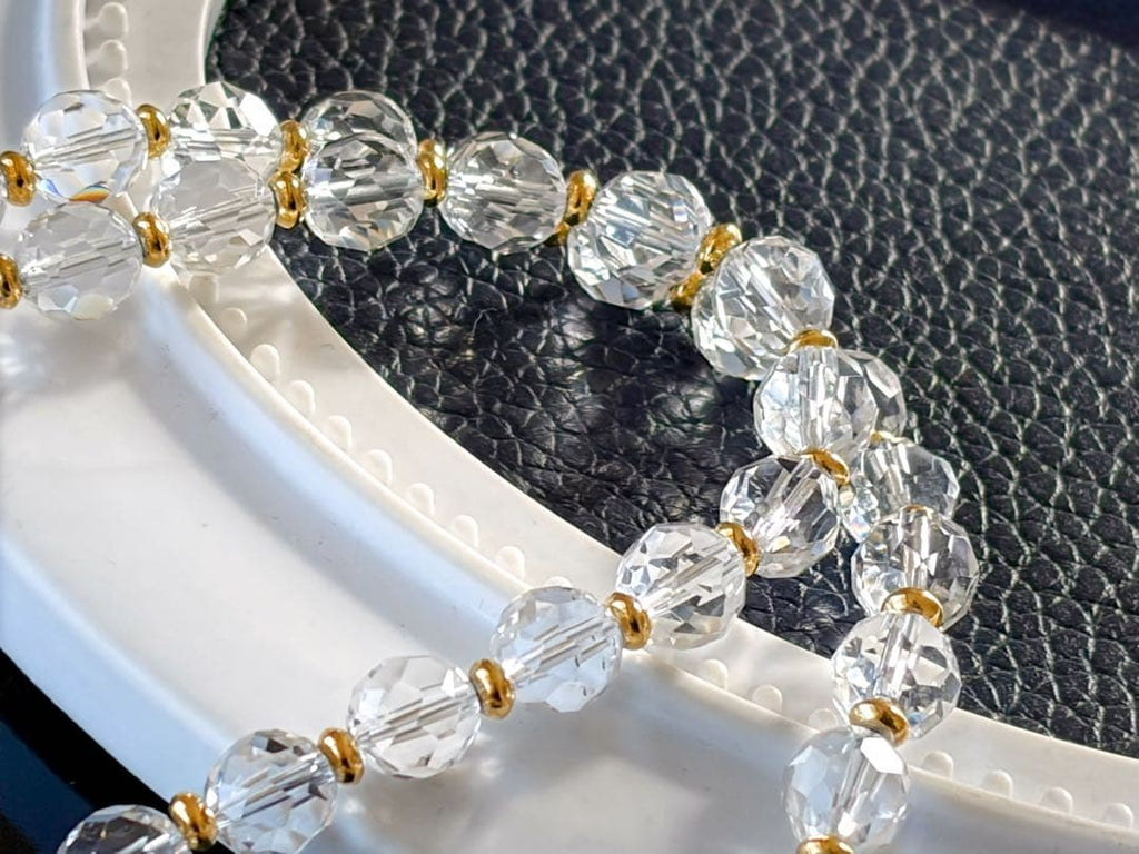 USA Crystal ヴィンテージネックレスH14
