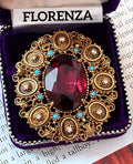 FLORENZA 2wayヴィンテージブローチ H28
