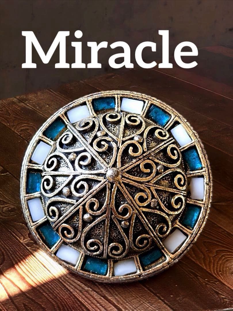 Miracle ケルトスタイル 2wayヴィンテージブローチ F66