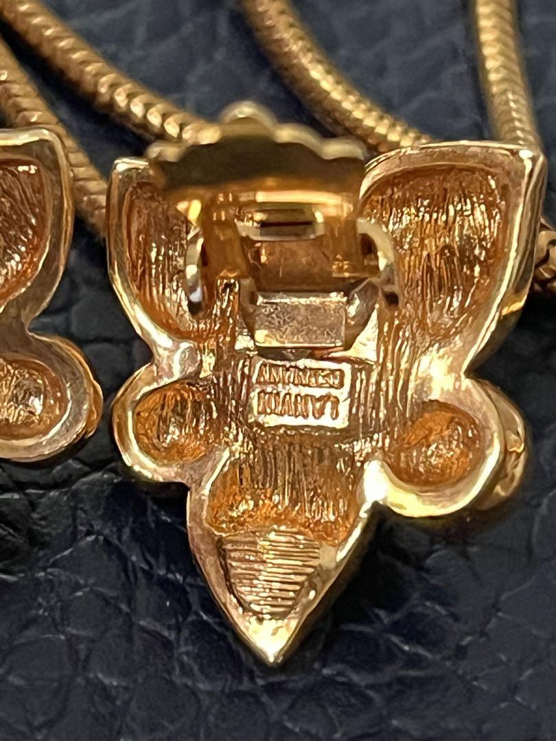 LANVIN Germany ヴィンテージネックレス＆イヤリングセット9833