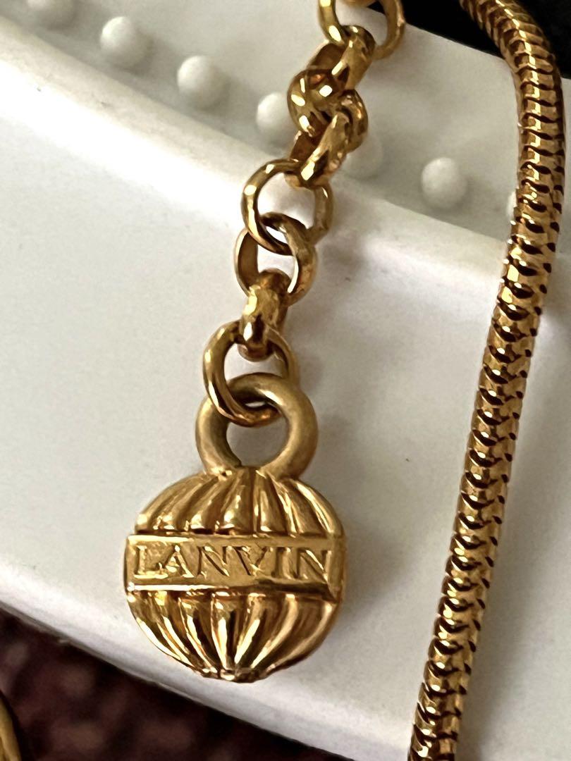 LANVIN Germany ヴィンテージネックレス＆イヤリングセット9833