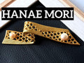 HANAE MORI ハナエモリ ヴィンテージ パール ブローチ ゴールド L5