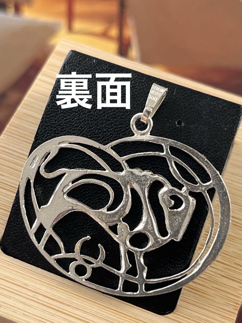 超希少！K&L社製SilverヴィンテージネックレストップB12