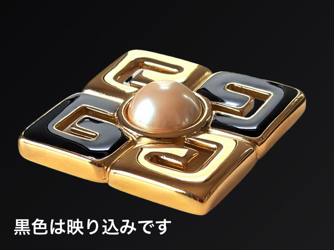 GIVENCHY 大ぶり ヴィンテージブローチH34