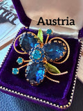 Austria ヴィンテージブローチ JulianaスタイルF6