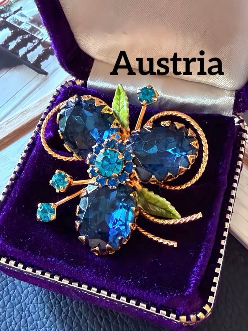 Austria ヴィンテージブローチ JulianaスタイルF6