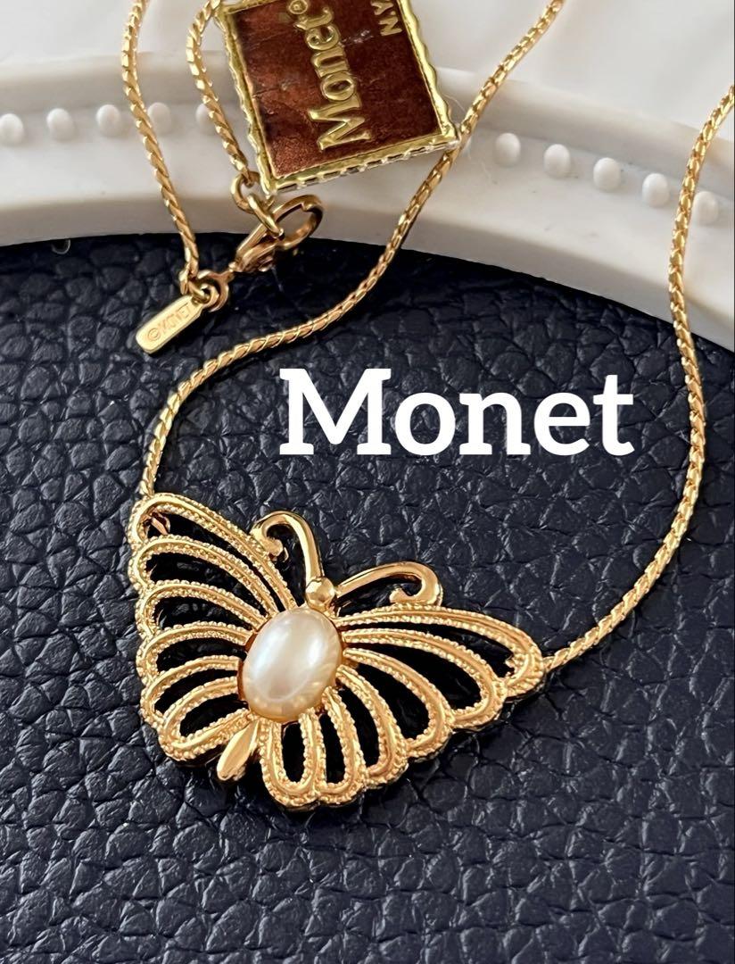 Monet タグ付 ヴィンテージ ネックレスA137