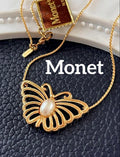 Monet タグ付 ヴィンテージ ネックレスA137