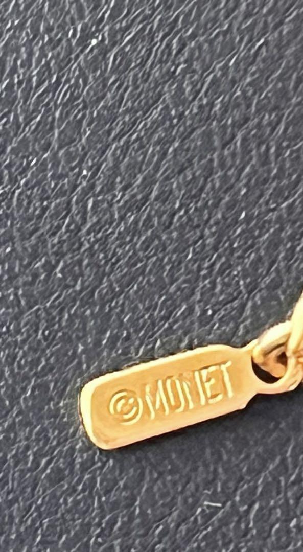 Monet タグ付 ヴィンテージ ネックレスA137