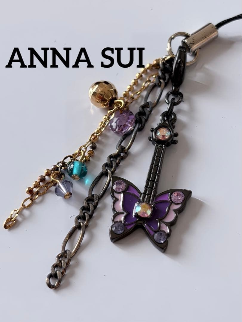 ANNA SUI バタフライ ヴィンテージストラップ 未使用L12
