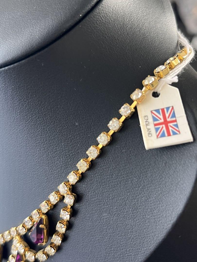 イギリス製タグ付ヴィンテージ ネックレスA139